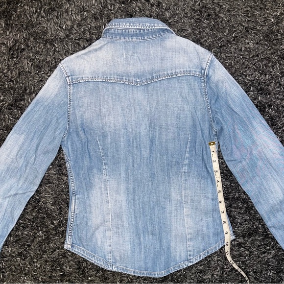 Twenty8Twelve snap button denim shirt - Picture 4 of 9